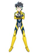 「シンカリオン ドクターイエロー」運転士の清洲リュウジ（CV：逢坂良太）。