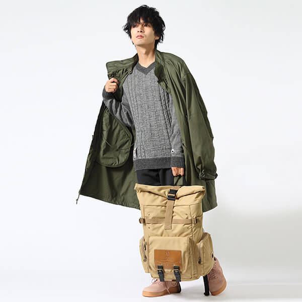 アンツィオ高校モデルの着用例。