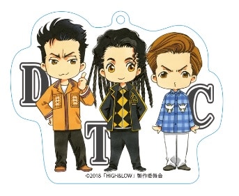 アクリルキーホルダー。