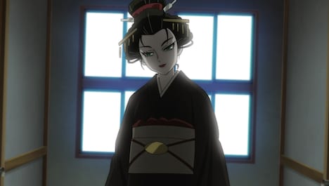 アニメ「ゲゲゲの鬼太郎」第23話より、ろくろ首（CV：久川綾）。