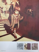 「an omnipresence in wired／『lain』 安倍吉俊画集 オムニプレゼンス ［復刻版］」より。※画像はイメージ。
