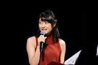 「グリムノーツ」ステージの模様。シェイン役の久保田未夢。(c)SQUARE ENIX/グリムノーツ The Animation製作委員会・TBS(c)2016 - 2018 SQUARE ENIX CO.,LTD. All Rights Reserved.