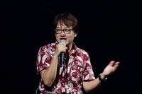 「星合の空」ステージの模様。赤根和樹監督。(c)赤根和樹/星合の空製作委員会