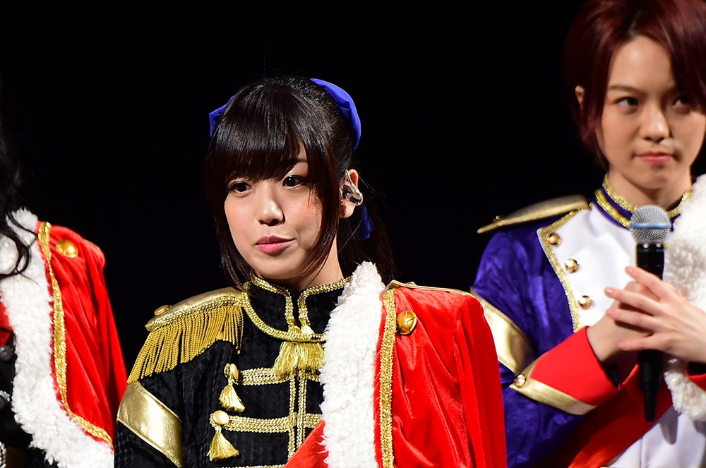 「少女☆歌劇 レヴュースタァライト」ステージの模様。天堂真矢役の富田麻帆。(c)Project Revue Starlight