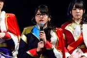 「少女☆歌劇 レヴュースタァライト」ステージの模様。星見純那役の佐藤日向。(c)Project Revue Starlight