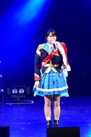 「少女☆歌劇 レヴュースタァライト」ステージの模様。星見純那役の佐藤日向。(c)Project Revue Starlight