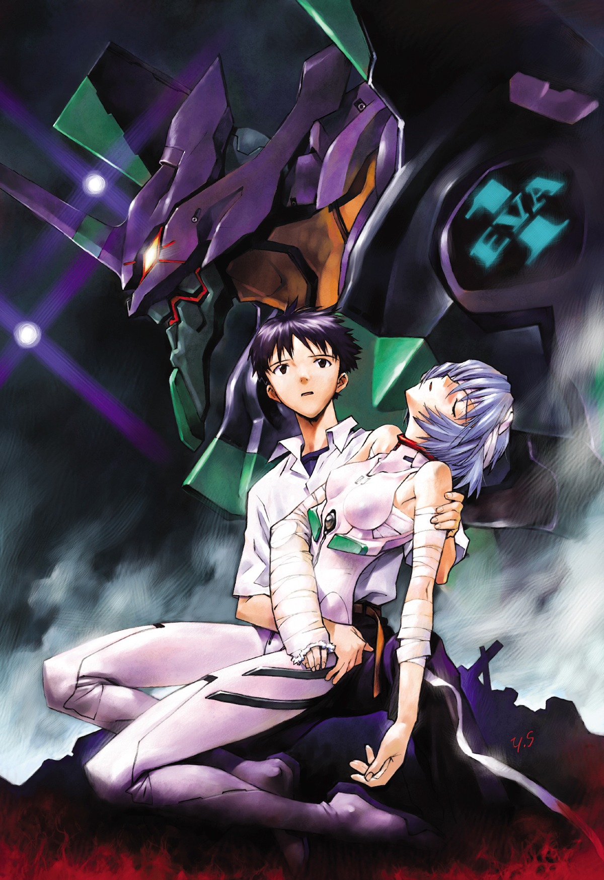 アニメ「新世紀エヴァンゲリオン」ビジュアル (c)カラー／Project Eva.