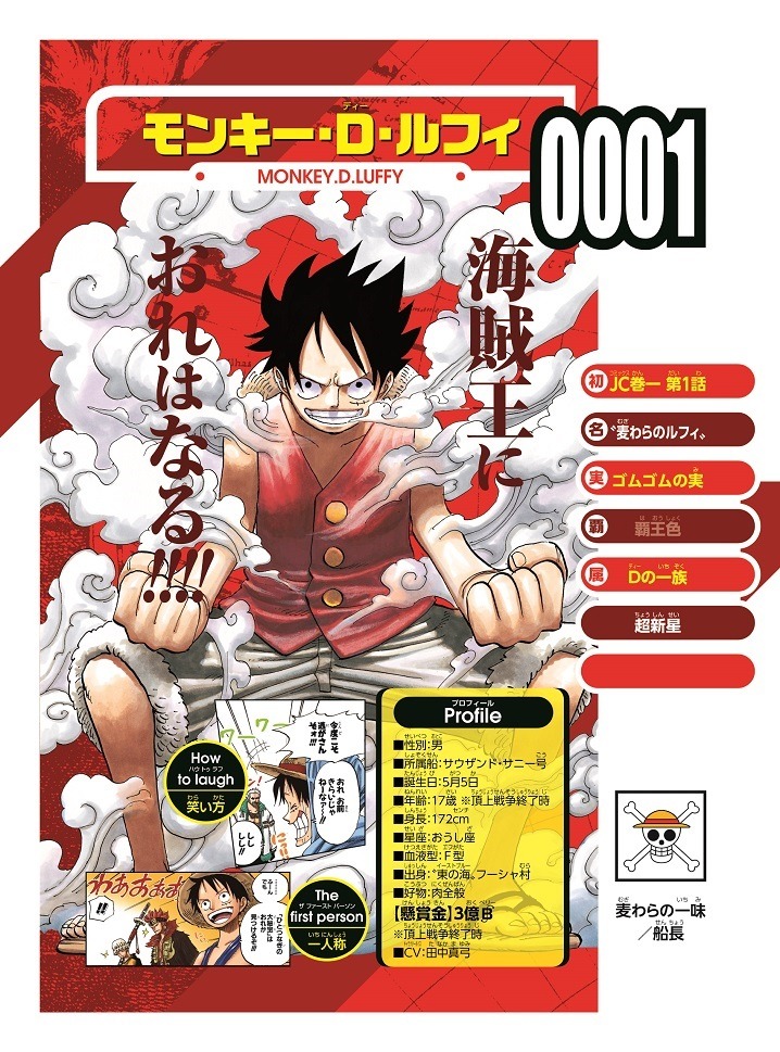 「キャラクターカード」(c)尾田栄一郎/集英社