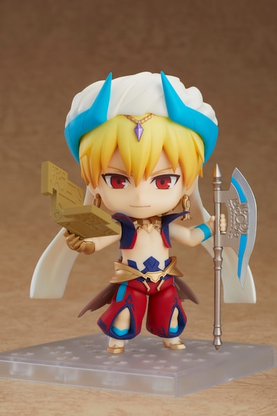 「ねんどろいど キャスター/ギルガメッシュ 霊基再臨 Ver.」