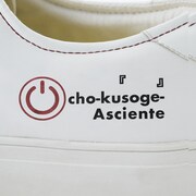 TVアニメ「ノーゲーム・ノーライフ」をモチーフにしたスニーカー。