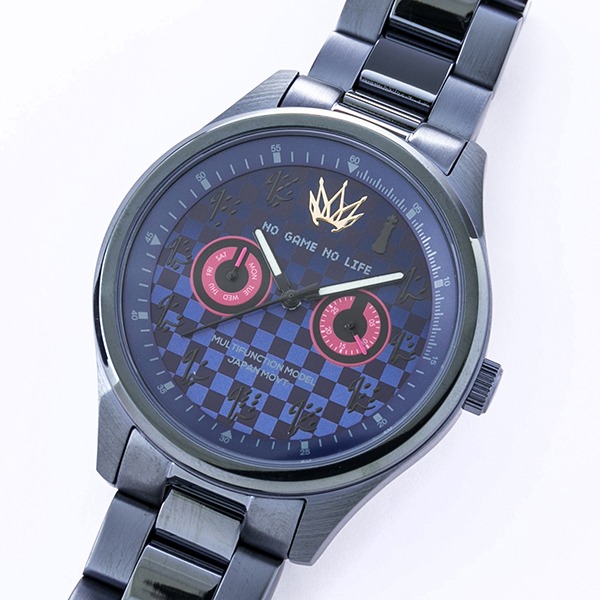 TVアニメ「ノーゲーム・ノーライフ」をモチーフにした腕時計。
