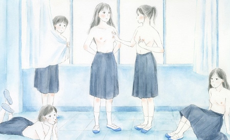 8月29日から9月4日登録された作品で、アクセス上位だった「少女のスカートはよくゆれる」のビジュアル。