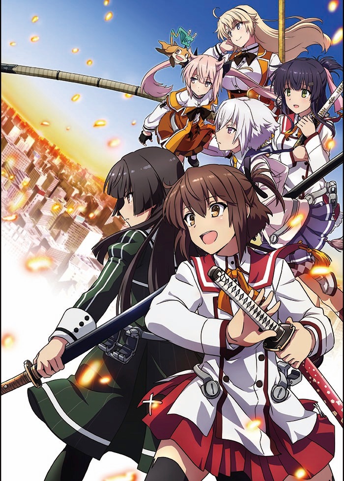 アニメ「刀使ノ巫女」キービジュアル