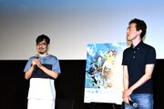 劇場アニメ「ペンギン・ハイウェイ」のティーチイン付き上映会の様子。