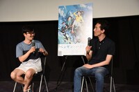 劇場アニメ「ペンギン・ハイウェイ」のティーチイン付き上映会の様子。