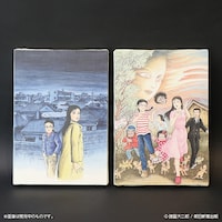 「栞と紙魚子 キャンバスアート」