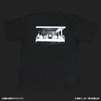 「栞と紙魚子 晩餐Tシャツ」ブラック