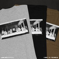 「栞と紙魚子 晩餐Tシャツ」