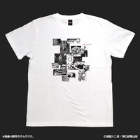 「栞と紙魚子 恐怖Tシャツ」ホワイト