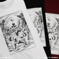 「栞と紙魚子 ボリスロングスリーブTシャツ」