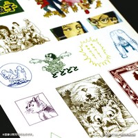 「栞と紙魚子 ステッカーシート」