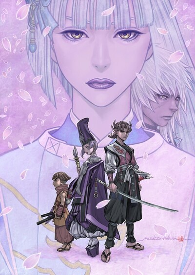 「薄墨桜 -GARO-」キービジュアル