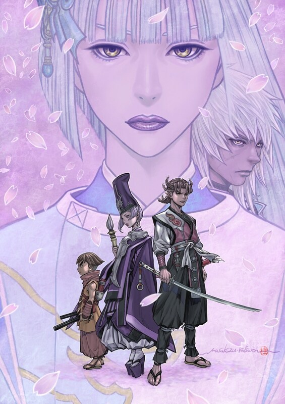 「薄墨桜 -GARO-」キービジュアル