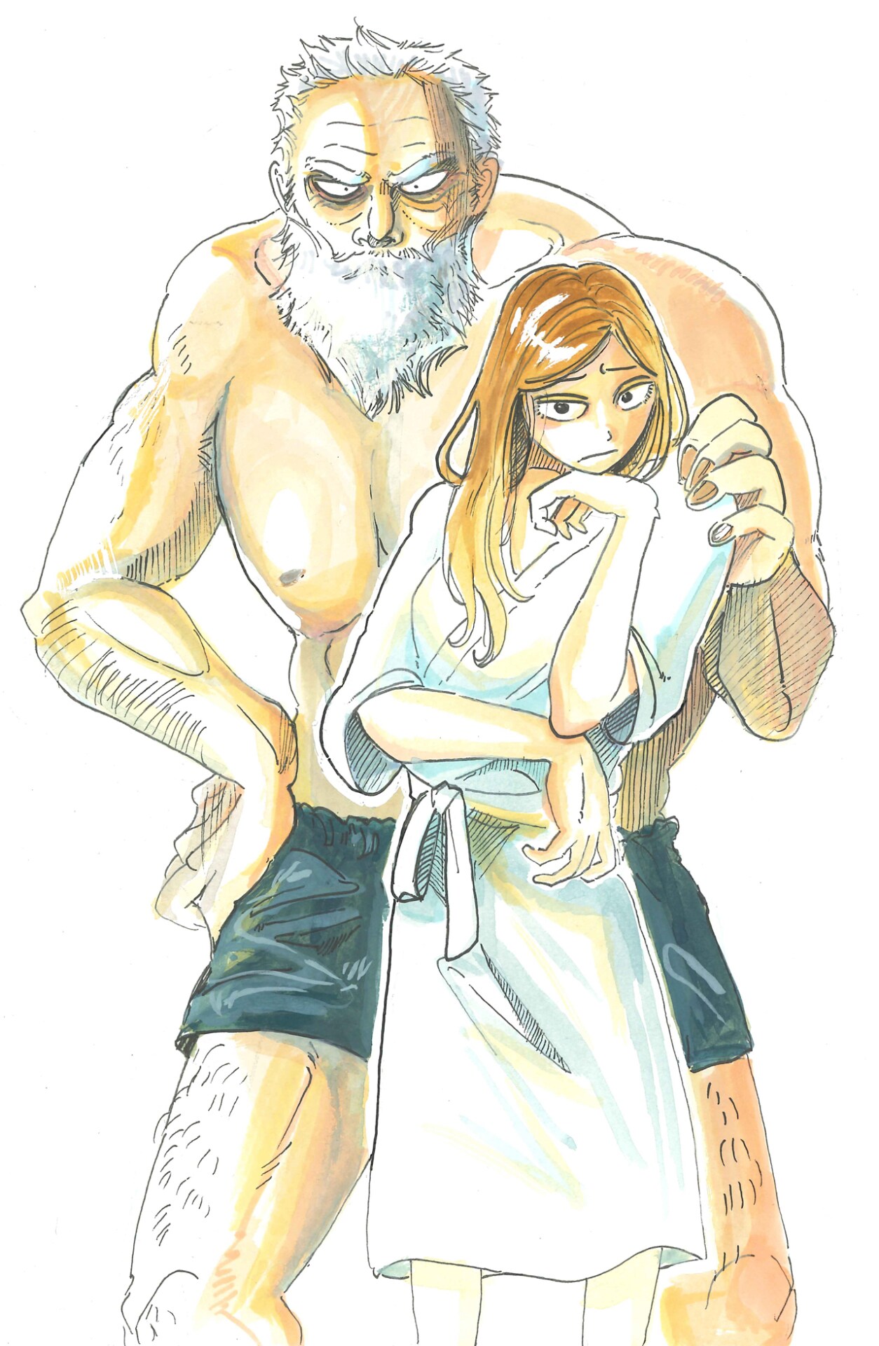 「BEASTARS」の板垣巴留が描く初の人間マンガ、ゴラクに読切で掲載