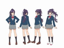 月白琥珀（CV：本渡楓）。高校2年生。瞳美の祖母。イギリスに魔法留学中だったが、孫の瞳美が未来からやってきたとの知らせで急遽帰国する。自分の魔法で人々を幸せにしたい、というまっすぐな情熱の持ち主だが、留学前はよく魔法を暴走させ、書いた始末書は数知れず。