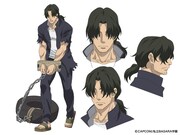 黒田官兵衛（CV：小山力也）のキャラクター設定画。