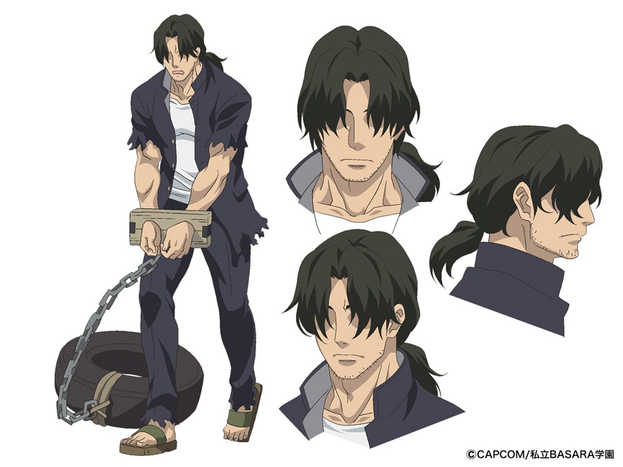 黒田官兵衛（CV：小山力也）のキャラクター設定画。