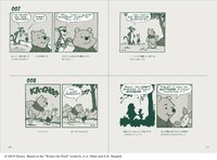 「くまのプーさん オリジナルコミックス日本語訳版」1巻のサンプル。