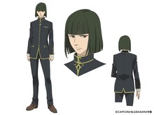 柴田勝家（CV：岡本信彦）のキャラクター設定画。