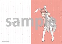 あみあみ特典のミニクリアファイル。