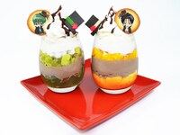 「緑間と高尾のダブルヴァンパイアパフェ」