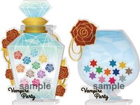 会場で販売される「アクリルアートスタンド」。