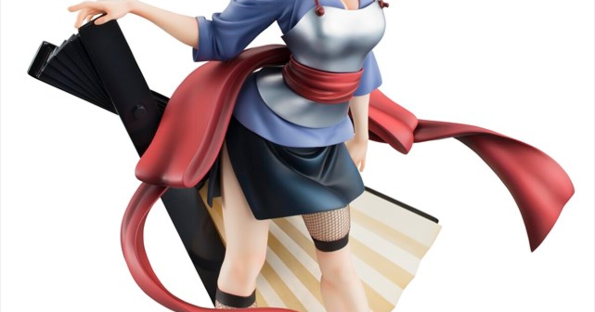 NARUTO」テマリがダイナミックにフィギュア化、忍び装束には網素材も 