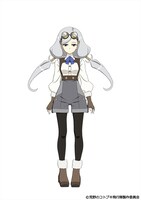 ケイト（CV：仲谷明香）の設定画。 (c)荒野のコトブキ飛行隊製作委員会