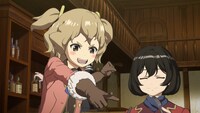 TVアニメ「荒野のコトブキ飛行隊」ティザーPVより、チカ。(c)荒野のコトブキ飛行隊製作委員会