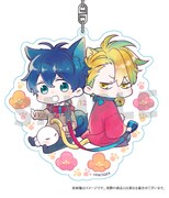 「不機嫌なモノノケ庵」アニメイト限定版12巻に付属するビッグアクリルキーホルダーのイメージ。