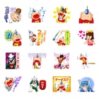 ラッキークッキーチーズケーキー「ラッキーマン」がLINEスタンプに