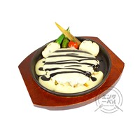 「中島敦／お好み焼きチーズフォンデュ」