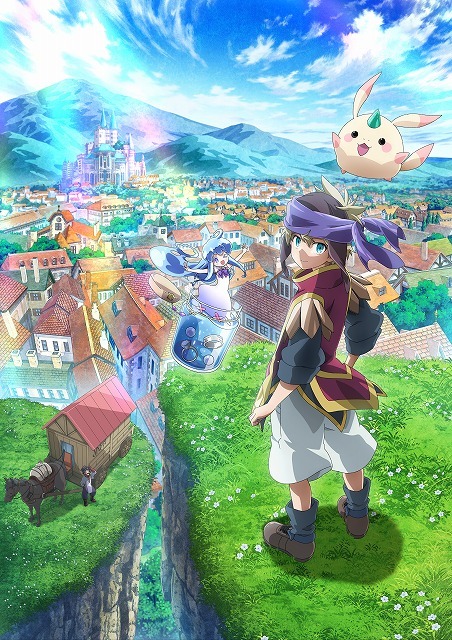 「メルクストーリア - 無気力少年と瓶の中の少女 -」(c)Happy Elements K.K／メルクストーリアアニメ製作委員会