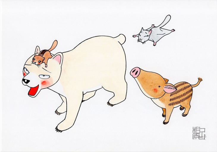 「かってにシロクマ」ビジュアル