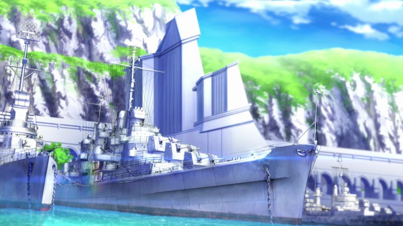 TVアニメ「アズールレーン」ティザーPVより。
