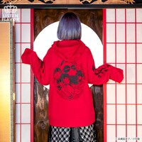 「らんまオールスターズチャイナパーカー」着用イメージ。