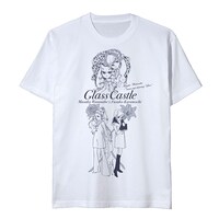 原画展会場で販売される「わたなべまさこ×くらもちふさこコラボTシャツ ガラスの城」。