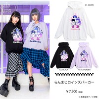 「らんまヒロインズパーカー」