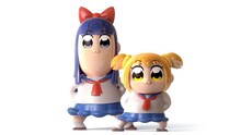 「ポプテピピック」のポプ子とピピ美。