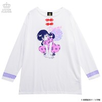 「らんまとPちゃんチャイナロンT［WHITE］」